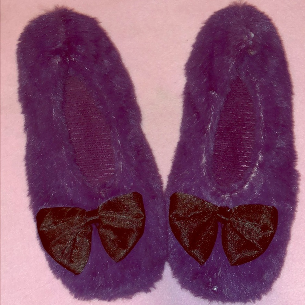 5/19 🦄pj shoes purple 6 NWOT